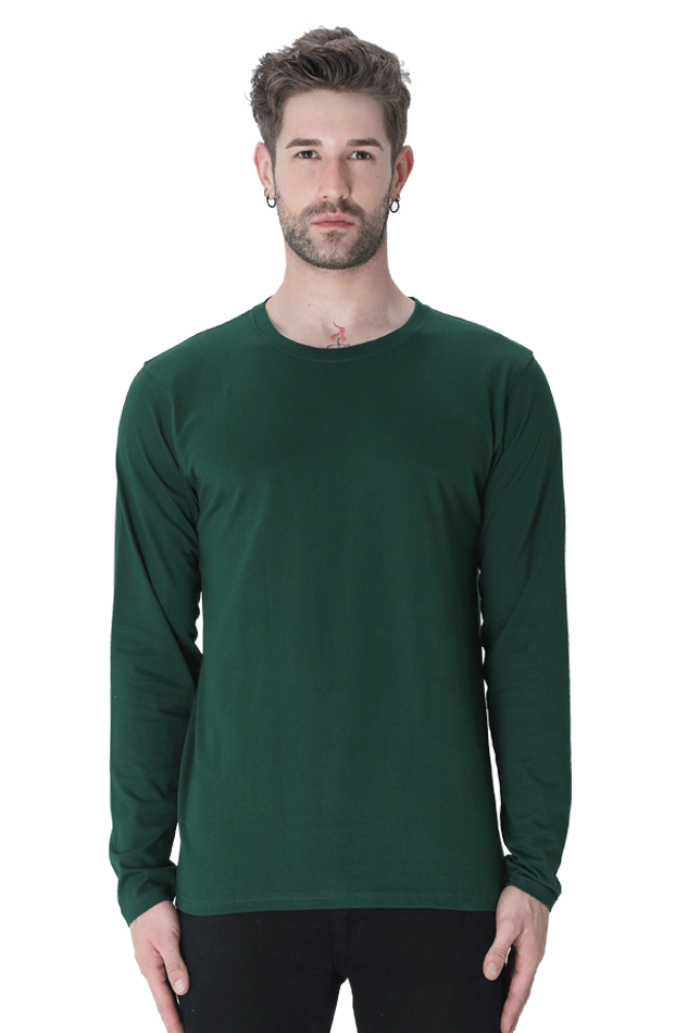 Round Neck Full Sleeves T-Shirts